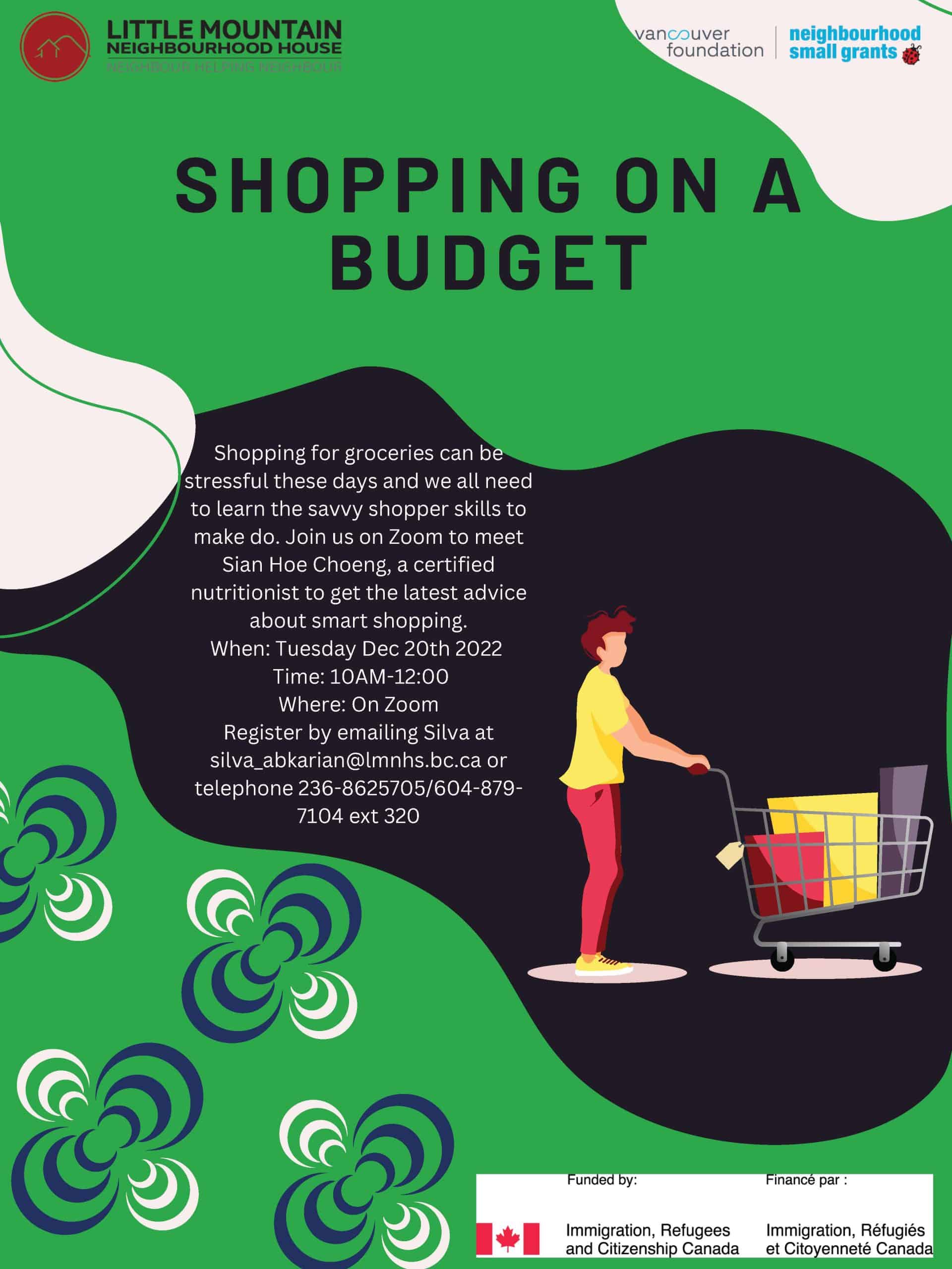Shopping on a Budget-Zoom